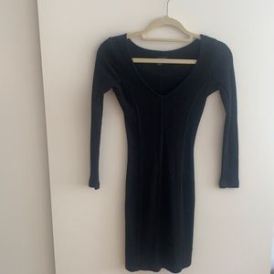 American Eagle Tight Long Sleeve Mini Dress